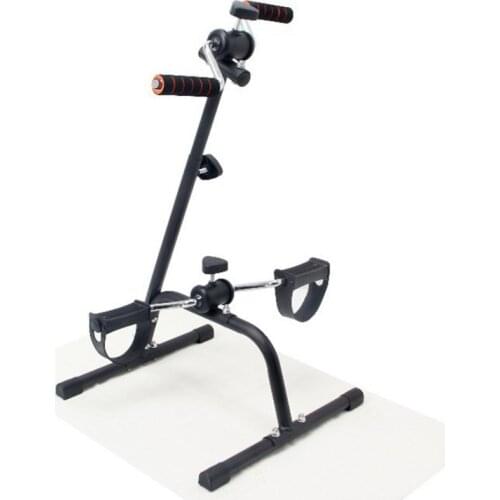 Indoor Mini Fitness Exercise Bike Treadmill Vertical Rehabilitation Bicycle Handrail Cycling Stepper Leg Pedal Trainer