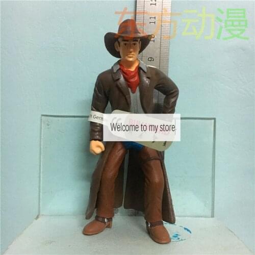 Pvc figure model toy cowboy