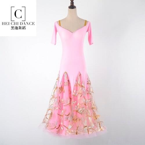 New ballroom waltz modern dance dress dance competition standard ballroom dancing clothes