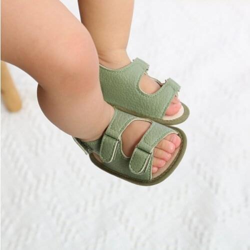 Toddler Baby Boys Girls Sandals 2021 Summer Soft Casual Shoes Non-slip Rubber Sole Flat Walking Shoes Infant Baby Sandalias