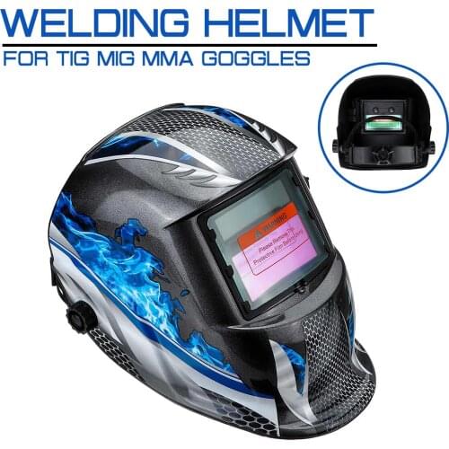 Solar Automatic Darkening Professional Welding Mask Welding Helmet For TIG MIG MMA Goggles Light Filter Welders Soldering Work