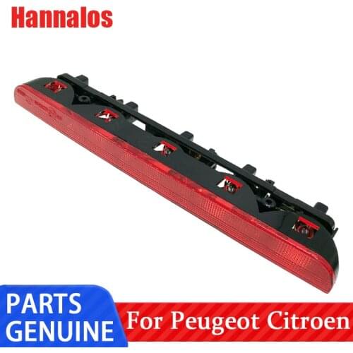 Hannalos Brand New Genuine High Level Third Additional Brake Lights assembly 9801929780 For Peugeot 301 Citroen New Elysee