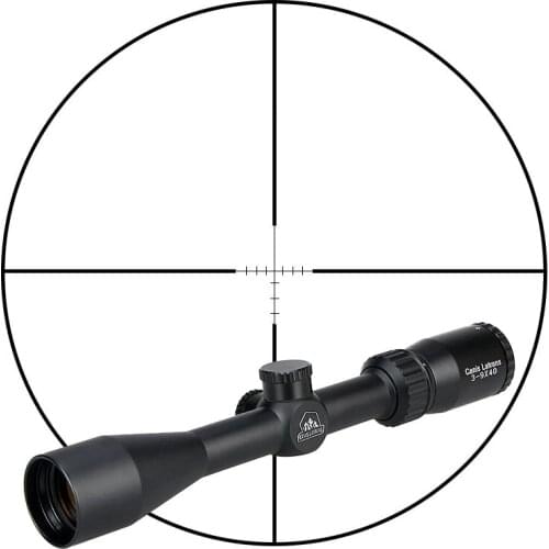 Tactical 3-9X40 rifle scope hunting scope with crosshair 25.4mm tube size HK1-0304
