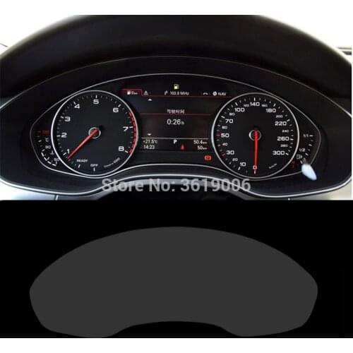 TOMMIA For Audi A6L 12-18 Screen Protector HD 4H Dashboard Protection Film Anti-scratches Car Sticker