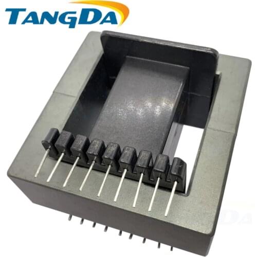 Tangda EE85B transformer bobbin transformer frame +PC40 ferrite core soft magnetic core DIP EE 85B 18pin 18p 9+9 vertical AG