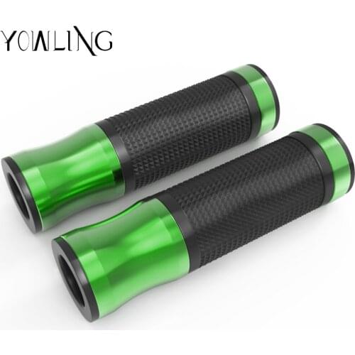 Universal 7/8 inch Motorcycles Handle Hand Grip Cafe Racer Handlebar Grips for KAWASAKI Z1000 Z1000SX ZZR1200 ZZR1400 ZRX1200