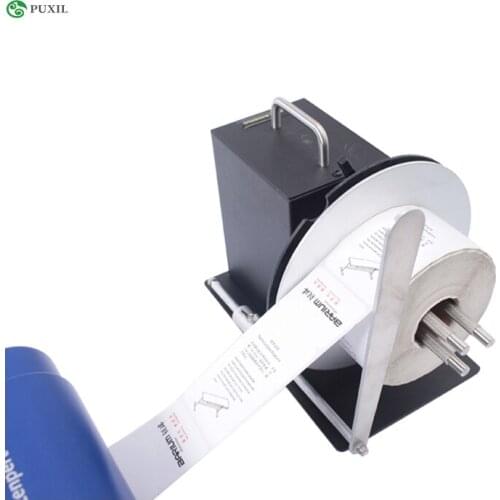 Label counting automatic rewinder, adjustable core, paper-free tube HD-R7 washing water mark/tag/self-adhesive rewinder