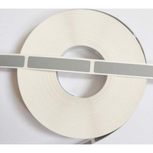 1000pcs/Roll 10x55mm Grey Silver Adhesive SCRATCH OFF Label Stickers Film For DIY Game Card Password Random String Covering