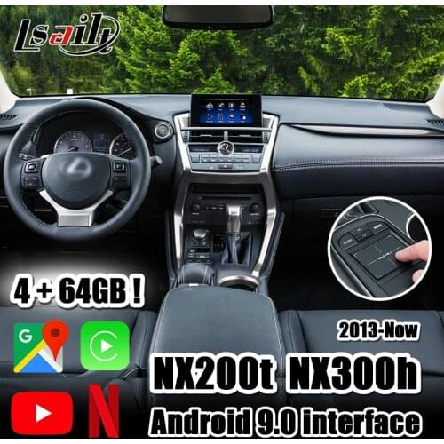 4GB CarPlay/Android multimedia video interface for Lexus ES GS IS LX NX RX... 2013-20 support touch-pad remote control by Lsailt