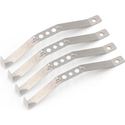 4pcs Metal Leaf Springs for WPL 1:16 Scale 4WD 6WD Pick-up Truck Army Trucks