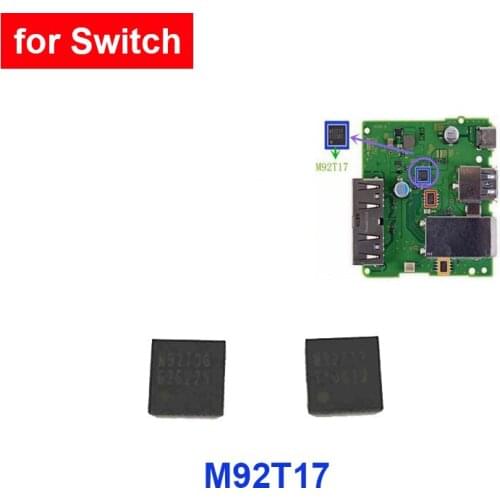 5pcs For NS Switch motherboard Image power IC M92T36 Battery Charging IC Chip M92T17 Audio Video Control IC