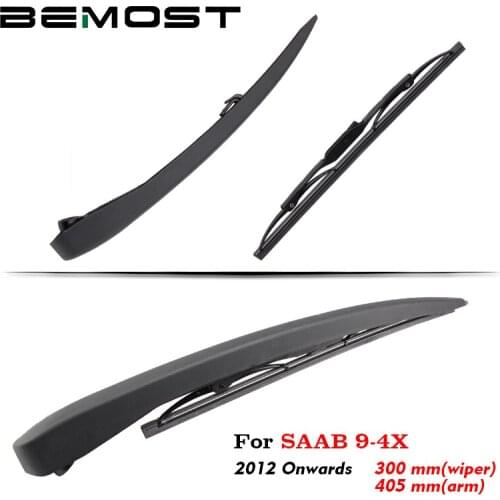 BEMOST Auto Car Rear Windshield Wiper Arm Blade Natural Rubber For SAAB 9-4X 300MM Hatchback 2012 2013 2014 2015 2016 2017 2018