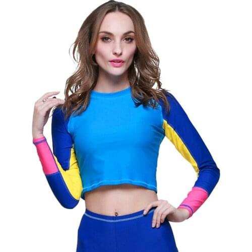 Free shipping New Arrival Women Lycra Rash Guard Anti-UV Swimwear Surfing Windsurfing and Snorkeling Suit