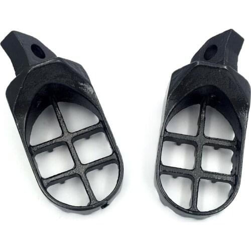 Aftermarket free shipping motorcycle parts Motocross MX Foot Pegs For Kawasaki KDX200 KDX220R KDX250 KX125 KX250 KX500 GRAY