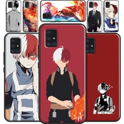 Todoroki My Hero Academia Case For Samsung A52 A72 A12 A32 A42 A10S A20S A30 A40 A50 A70 A21S A20e A11 A41 A51 A71