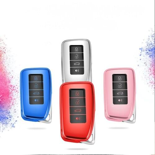 For Lexus ES350 GS350 GS450h IS250 RC350 NX200T NX300h LX570 AutoAccessories Fashion New Soft TPU Remote Car Key Case Full Cover