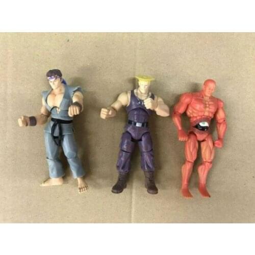 Street Fighteer Guile Hoshi Ryu Seth Joints Movable Action Figure Model Ornament Toys Boy Gifts
