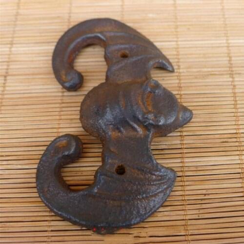 China Antique The Old Iron The Republic of China Iron The Bat Statues for Decoration Collection Ornaments Figurines
