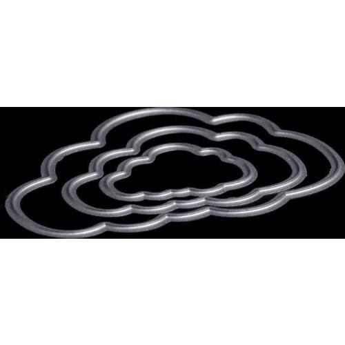 Cloud Metal Cutting Dies Stencil DIY Scrapbooking Album Paper Card Template Mold