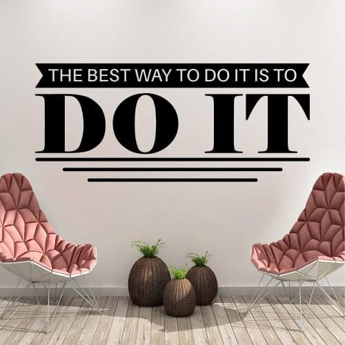 Personalized do it Self Adhesive Vinyl Waterproof Wall Art Decal For Office Room Wallpaper Decor Children House Wall Stickers