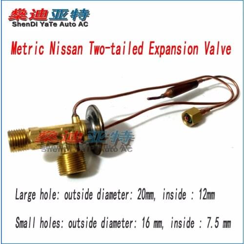 ShenDi YaTe Auto AC Car Air conditioning evaporator core for Metric Nissan Two-tailed Expansion Valve