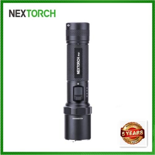 NEXTORCH 2600 Lumens Super Bright One Step Strobe 21700 Battery LED Rechargeable Indication Waterproof Duty Power Flashlight P81