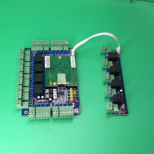 TCP/IP network L04 intelligent Four-door one-way access control panel with weigand input Alarm Expansion Board Access Control