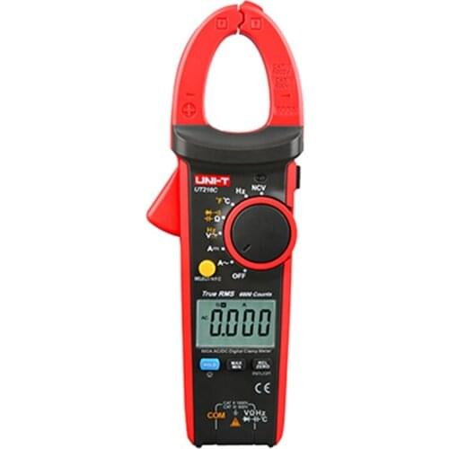 UNI-T UT216C 600A True RMS Digital Clamp Meters Auto Range Multimeter DMM Frequency Capacitance Temperature NCV Test Meter