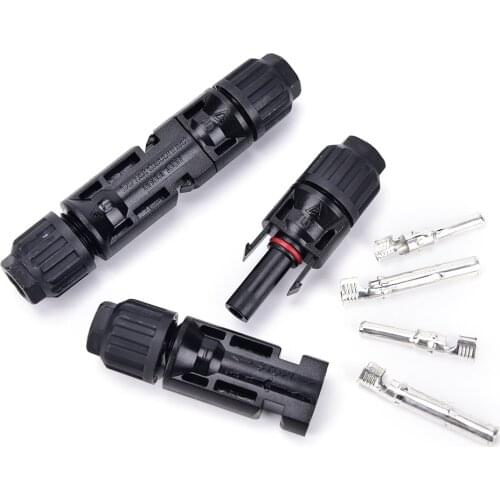 2021 New 1PC Connector Male And Female Solar Panel Connector 30A 1000V For PV Cable Solar Panel Connect mc4 connector mc4