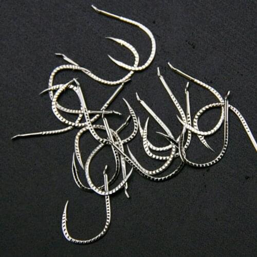 10/20pcs Fishing Hooks Fishhooks Fishing Accessories Supplies Lures Carp Fishing Tackle Barbed Colored Tungsten Alloy