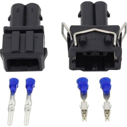 2 Pin car waterproof connector with end plug DJ7024-3.5-11/21 2P car connector