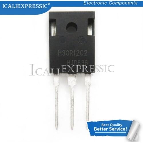 5PCS IHW30N120R2 30N120 TO-247 H30R1202 H30R120 TO-247 1200V 30A In Stock