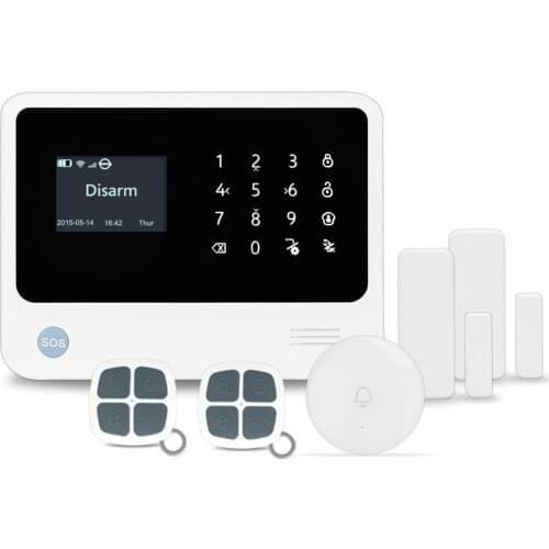 433MHz Wireless Security WIFI GSM Home Usage Alarm System G90B Plus Smart Alarm Burglar Alarm System