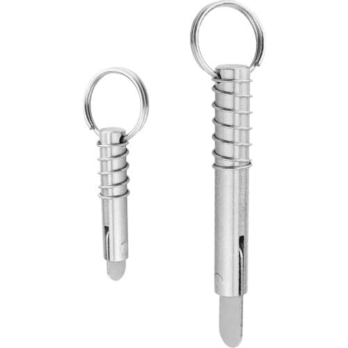 Bimini SunTop Quick Release Pins Marine Stainless Steel Drop Cam Spring Boat Accessories Marine for Kayak Canoe Boat Silver