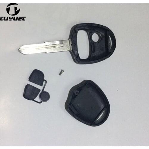 Remote key shell 2 buttons for Mitsubishi Outlander Grandis Uncut Blade Right Side Car Key Blanks Case