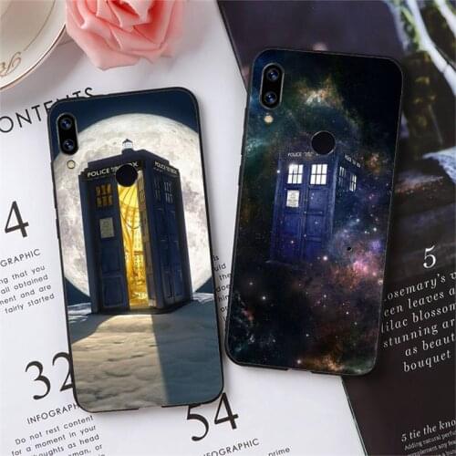 Tardis Box Doctor Who Phone Case For Xiaomi Redmi note 7 8 9 pro 8T 9A 9S Mi Note 10 Lite pro