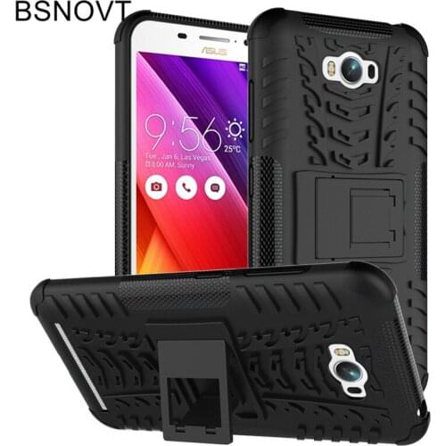 For Asus Zenfone Max ZC550KL Case Soft Silicone+ Hybrid Plastic Bumper Anti-knock Case For Asus Zenfone Max ZC550KL Cover BSNOVT