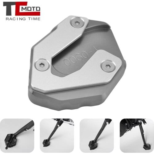 For YAMAHA MT-09 MT 09 MT09 Tracer 900 XSR900 XSR 900 2017-2020 Kickstand Foot Side Stand Extension Pad Support Plate Enlarge