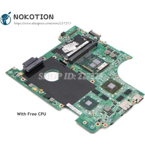 NOKOTION For Dell Inspiron 14R N4010 Laptop Motherboard HM57 DDR3 HD5650M 1GB Free CPU DAUM8CMB8C0 CN-0951K7 0951K7