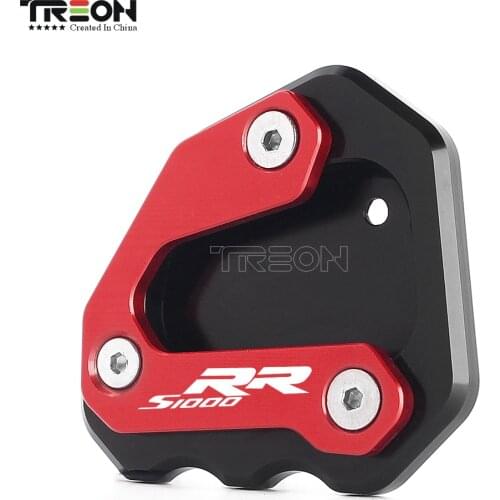 TREONMOTO Brand New Picks Items Motorcycle Kickstand Side Stand Enlarge Extension For BMW S 1000 RR S1000RR 2009-2014 2015 2016