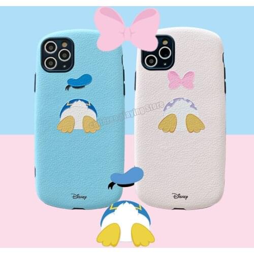 Disney Mickey Mouse Oval Phone Case Fou Iphone 11pro Max Xs xr 7/8 Huawei Mate20 P30 Pro P40 Pro+ Imitation Leather Phone Covers