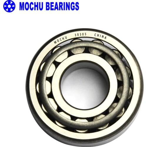 1pcs Bearing 30305 25x62x18.25 30305-A 30305J2/Q 7305E Cone + Cup High Quality Single Row Tapered Roller Bearings