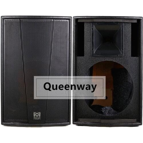 Qe-019 F15 Inch Professional Full Range Speaker Bar Performance Stage Audio Equipment Accessories Empty Cabinet Single 15 Plywo