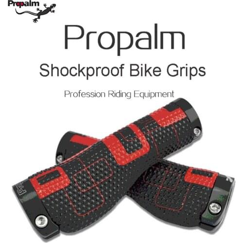 Propalm Road Bicycle Handlebar Grips Scooter Grip Lockable MTB BMX Bike Silicone Shock-absorbing Anti-skid Bicycle Grips Plug