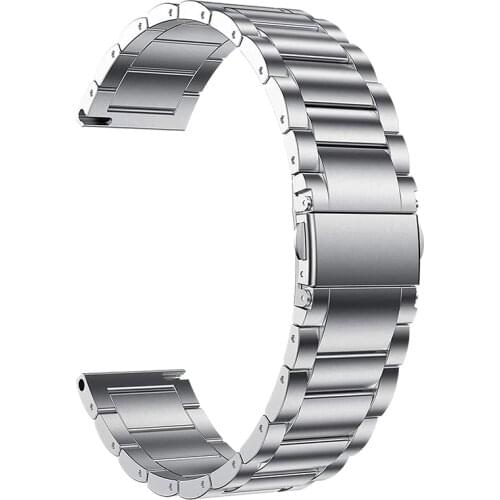 Uclio for Garmin Venu Sq Straps Stainless Steel Metal Replacement Strap Bracelet for ​Venu Sq Smartwatch 20mm