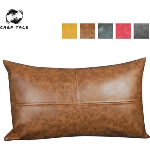 Light Luxury PU Cushion Cover Sofa Cushion Covers Leather Pillowcase 30x50/45x45/50x50/60x60cm Home Decorative Pillow Cover