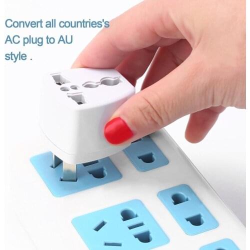 Universal Portable Mini Travel AC Power Plug Power Converter Adapter EU/US/UK/AU Plug Outlet Home Use