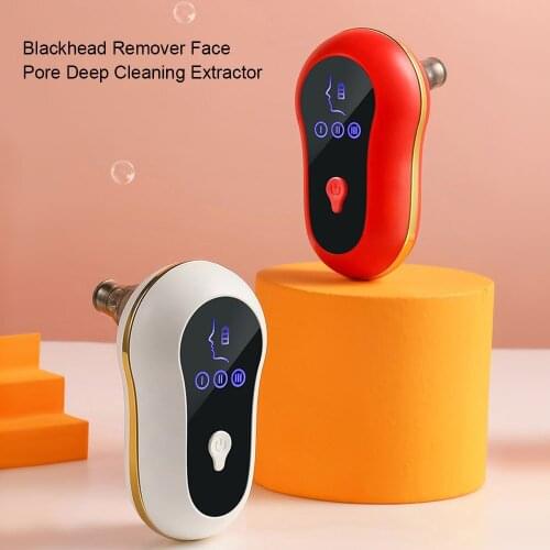 Pore cleaner Blackhead Remover Multifunction Vacuum Suction USB Charging Face Whitening Pore Deep Cleaning Extractor Skin Care