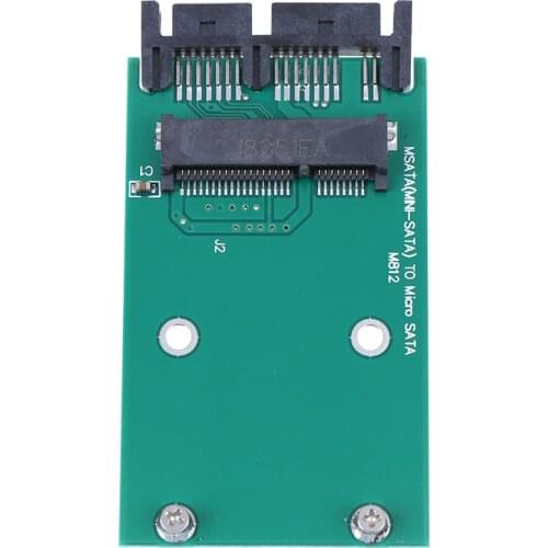 1Pc Mini PCIe PCI-e mSATA 3x5cm SSD To 1.8" Micro SATA Adapter Converter Card