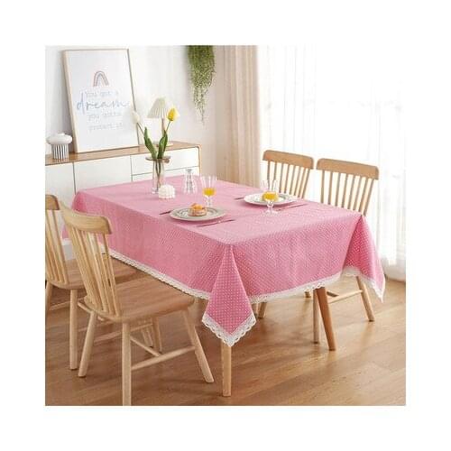Decorative Cotton LaceTablecloth Rectangular Table nappe de table Dining Tea Table Cover Wedding Obrus Tafelkleed mantel de mesa